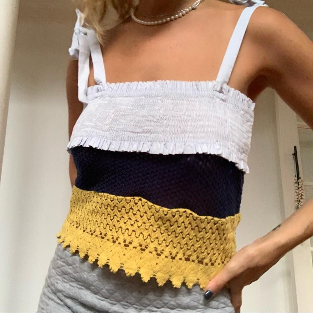 NWT Zara Crochet Tank